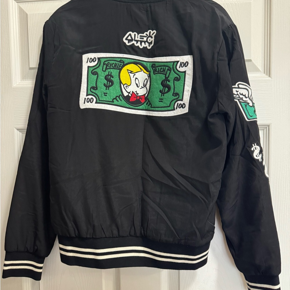 Forever 21 Alec Monopoly Richie Rich jacket